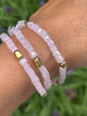 Bracelet  - AYA - Blush Pink - Square