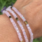 Bracelet  - AYA - Blush Pink - Square