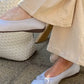 Ditte Ballerina Shoes - Tumbled Blue