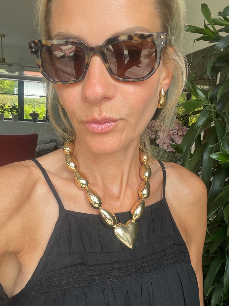 Necklace - AMORE - Gold Plated