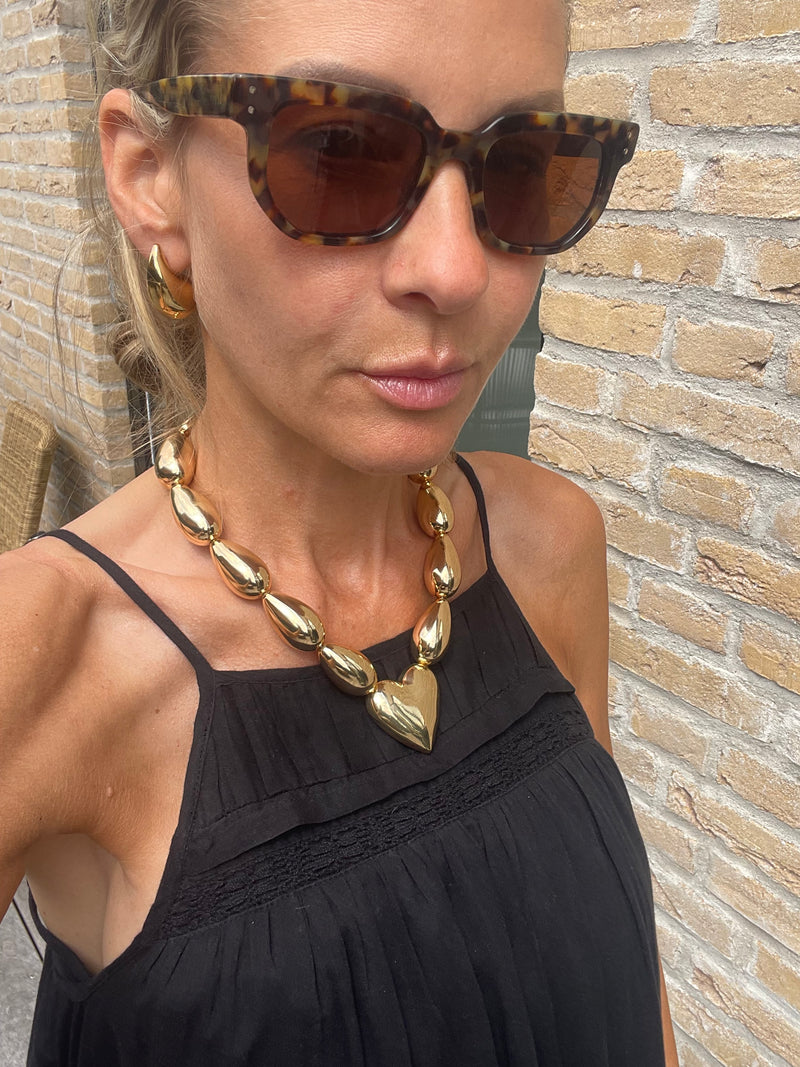 Necklace - AMORE - Gold Plated