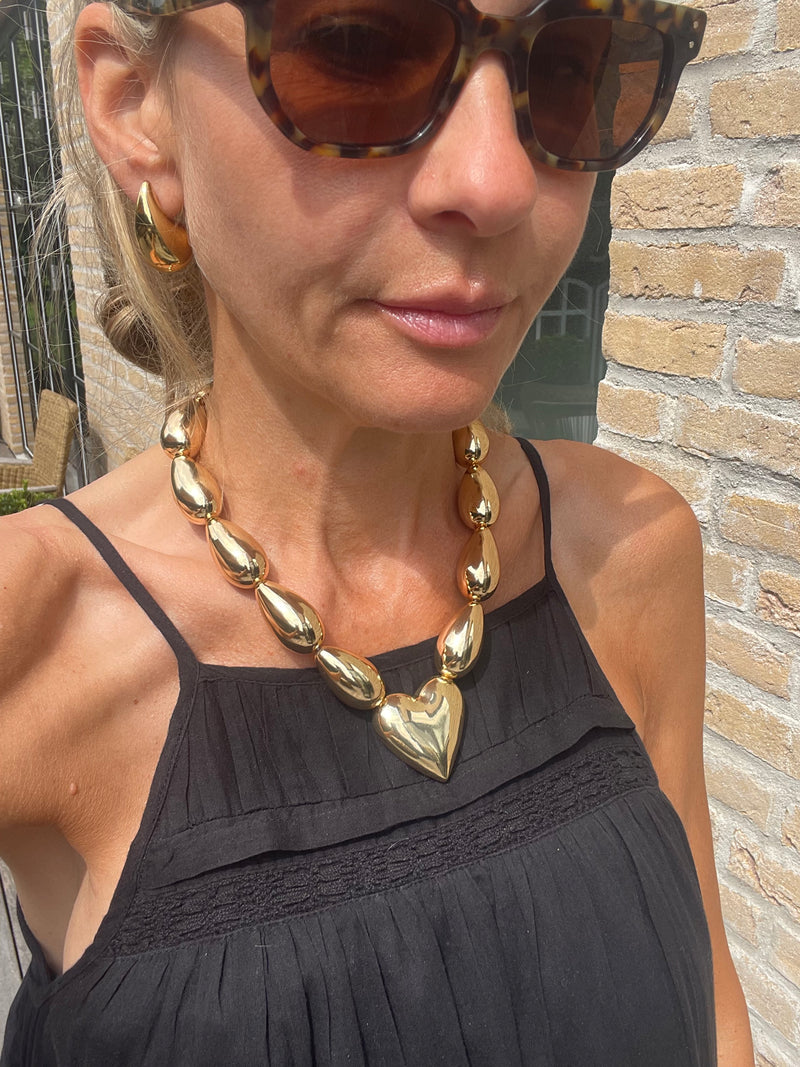Necklace - AMORE - Gold Plated