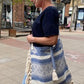 Bag - Cotton - Natural/Blue