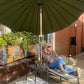 Sun Lounger - Green