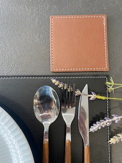 Coaster - Square - Light Brown