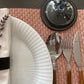 Coaster - Round - Dark Brown - Faux Leather