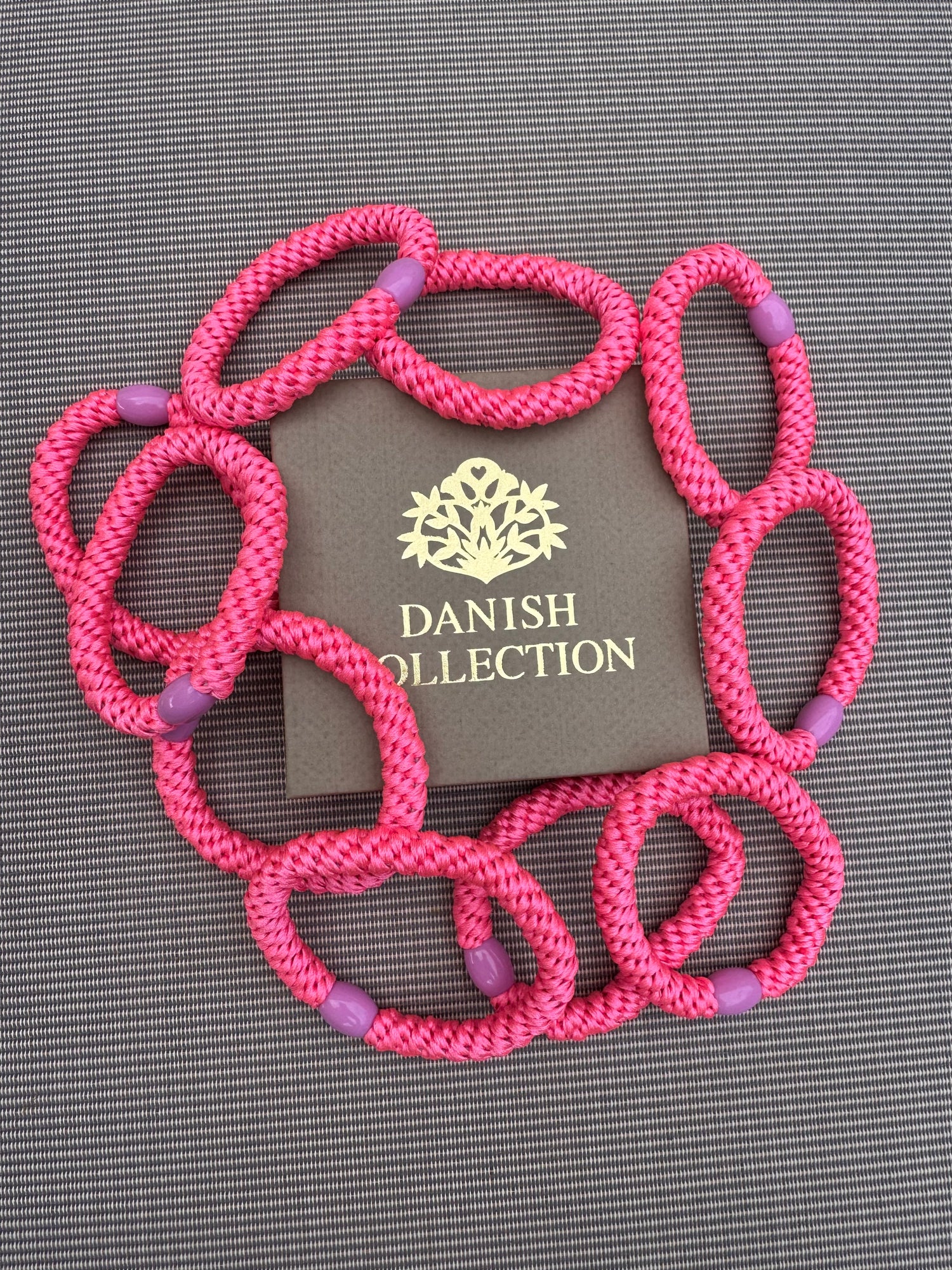 DANISH - Hair Tie - Supreme - Neon Pink