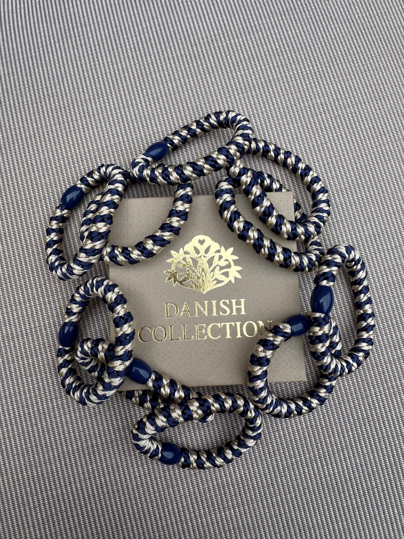 DANISH - Hair Tie - Supreme - Navy Beige