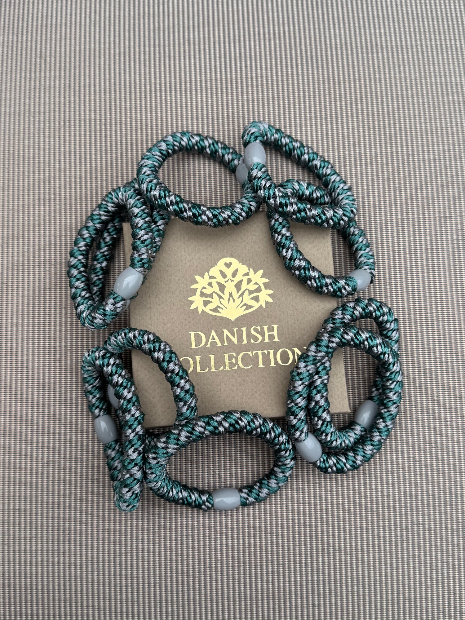 DANISH - Hair Tie - Supreme - Seagreen/Grey