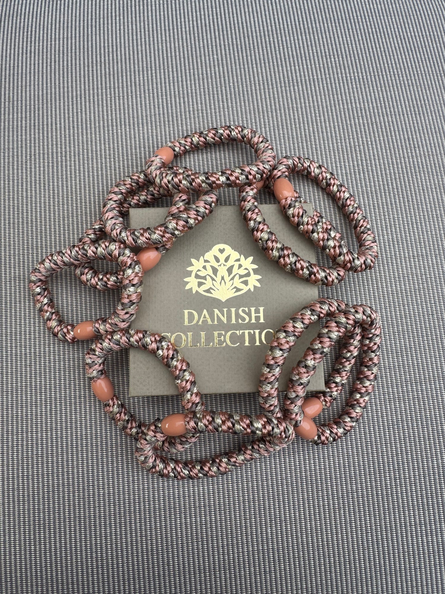 DANISH - Hair Tie - Supreme - Mocca/Blush/Beige