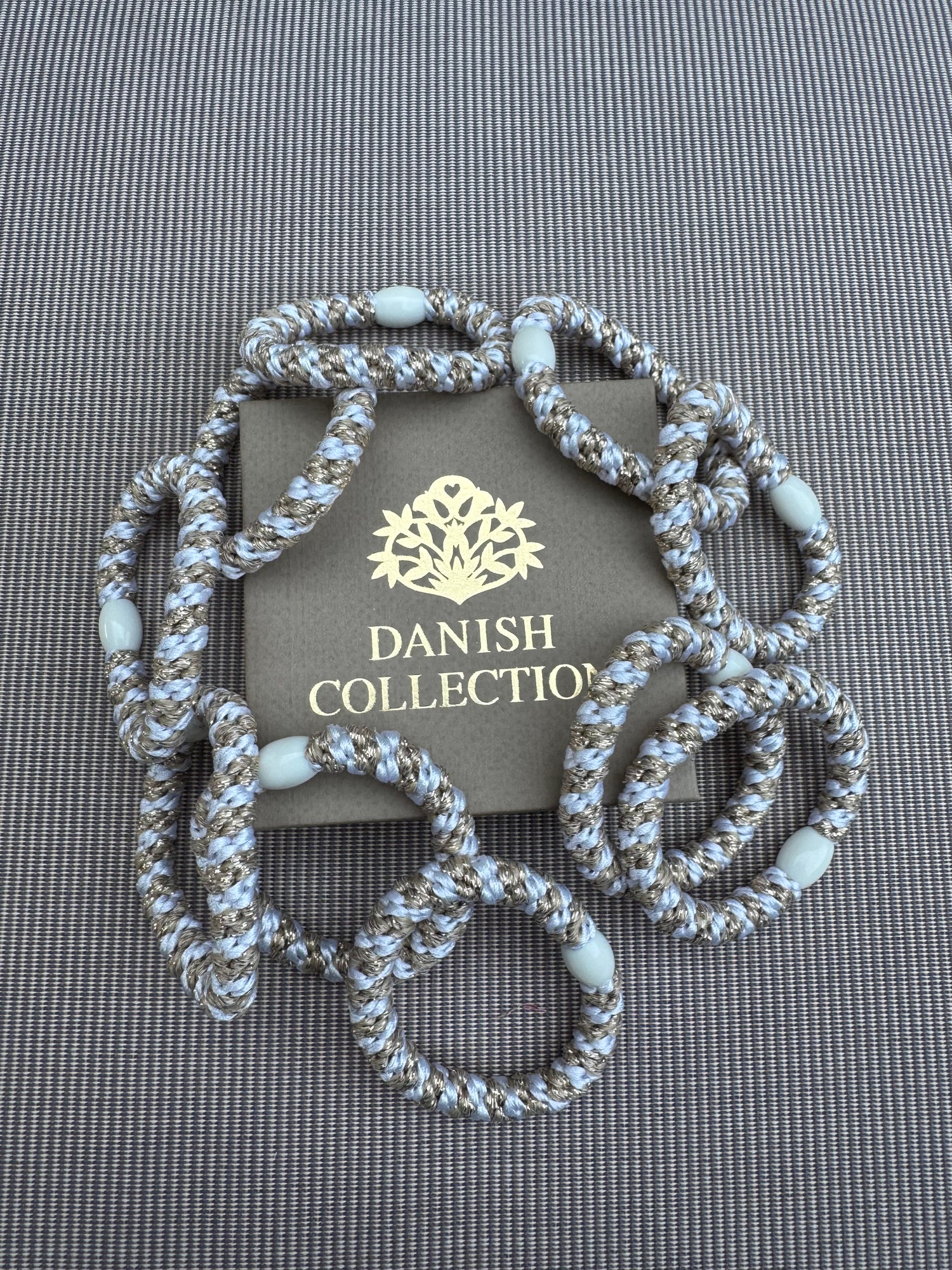 DANISH - Hair Tie - Supreme - Beige/White
