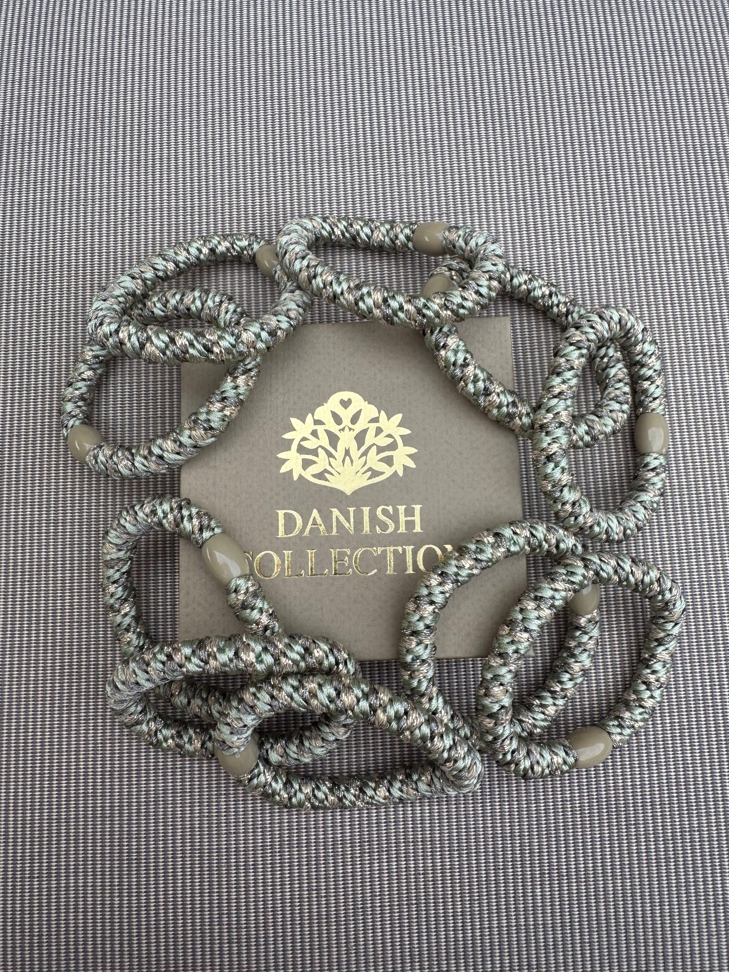 DANISH - Hair Tie - Supreme - Sage/Khaki/Beige