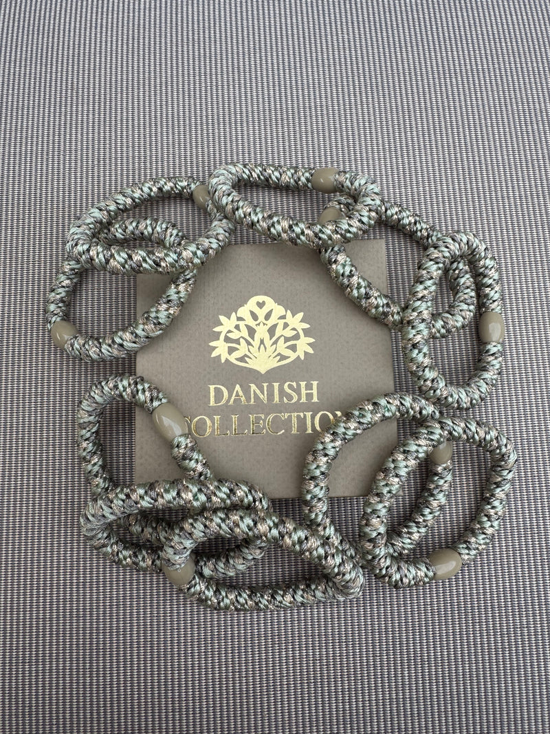 DANISH - Hair Tie - Supreme - Sage/Khaki/Beige