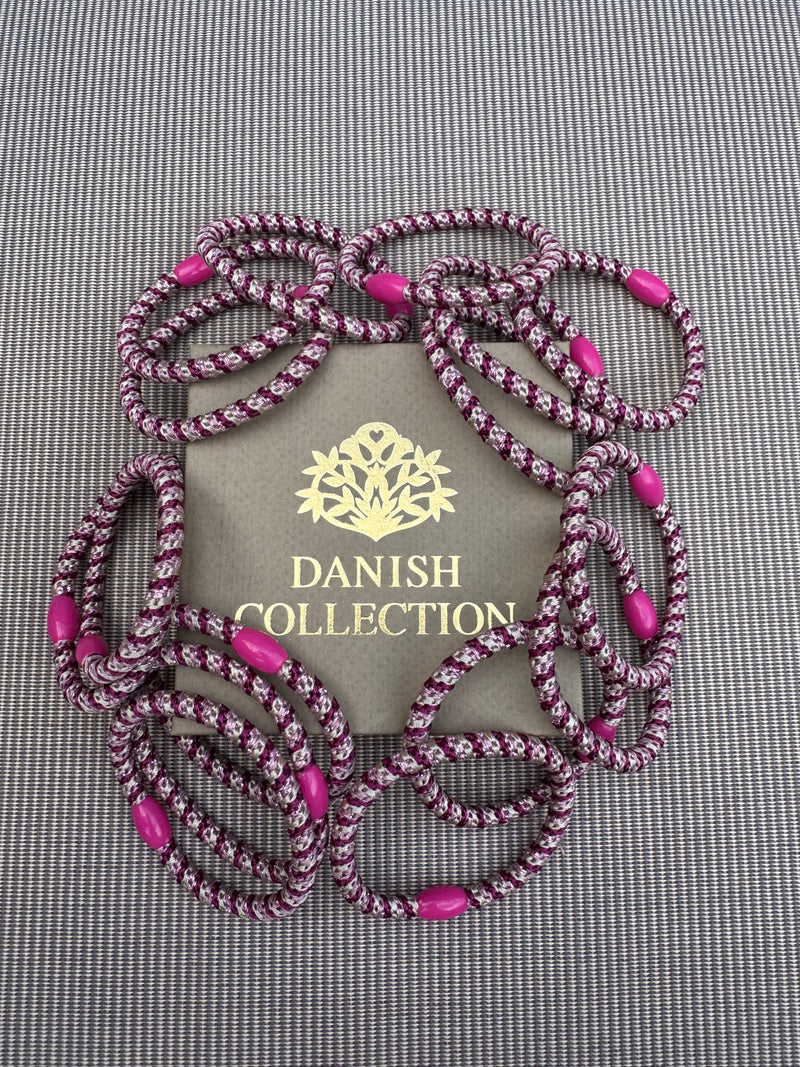DANISH - Hair Tie - Slim - Supreme - Raspberry Pink