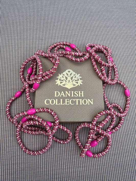 DANISH - Hair Tie - Slim - Supreme - Multi Pink
