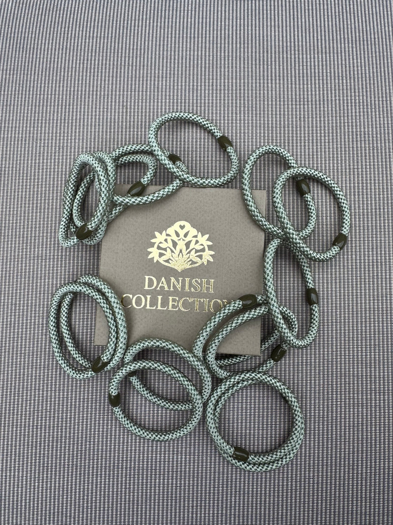 DANISH - Hair Tie - Slim - Supreme - Sage Green