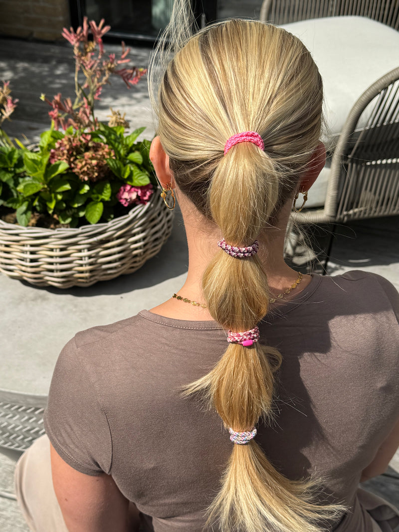 DANISH - Hair Tie - Slim - Supreme - Neon Pink