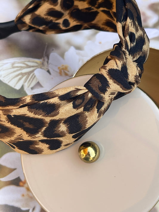 Hair Band -  LEO - Brown/Black