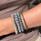DANISH - Hair Tie - Supreme - L.Grey/Grey - Stripe