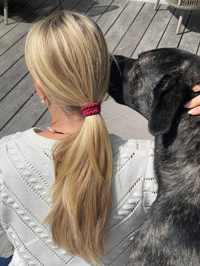 DANISH - Hair Tie - Supreme - Burgundy
