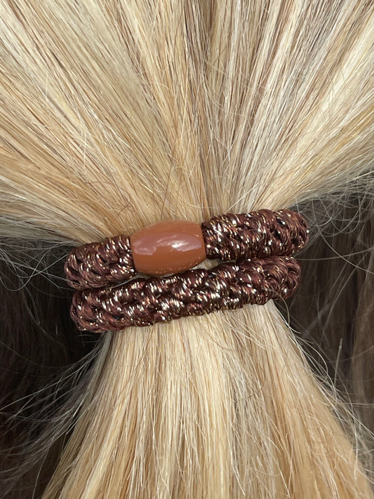 DANISH - Hair Tie - Supreme - Bronze Glitter
