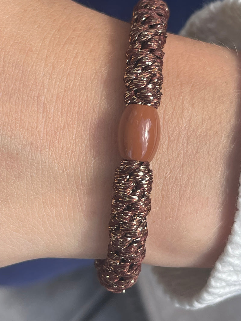 DANISH - Hair Tie - Supreme - Bronze Glitter