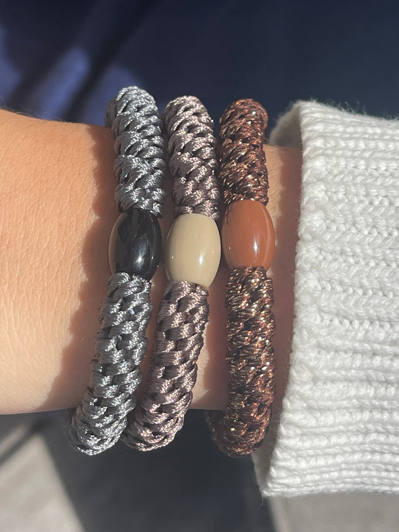 DANISH - Hair Tie - Supreme - Bronze Glitter