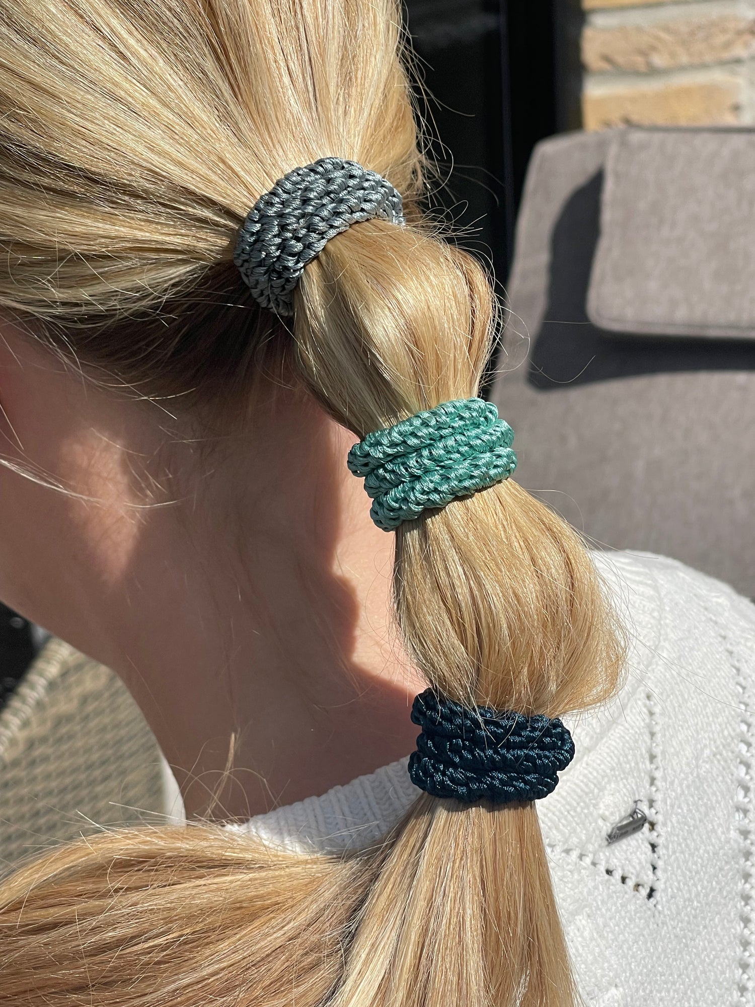 DANISH - Hair Tie - Supreme - Aqua