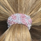 DANISH - Hair Tie - Supreme - Baby Pink/Stripe
