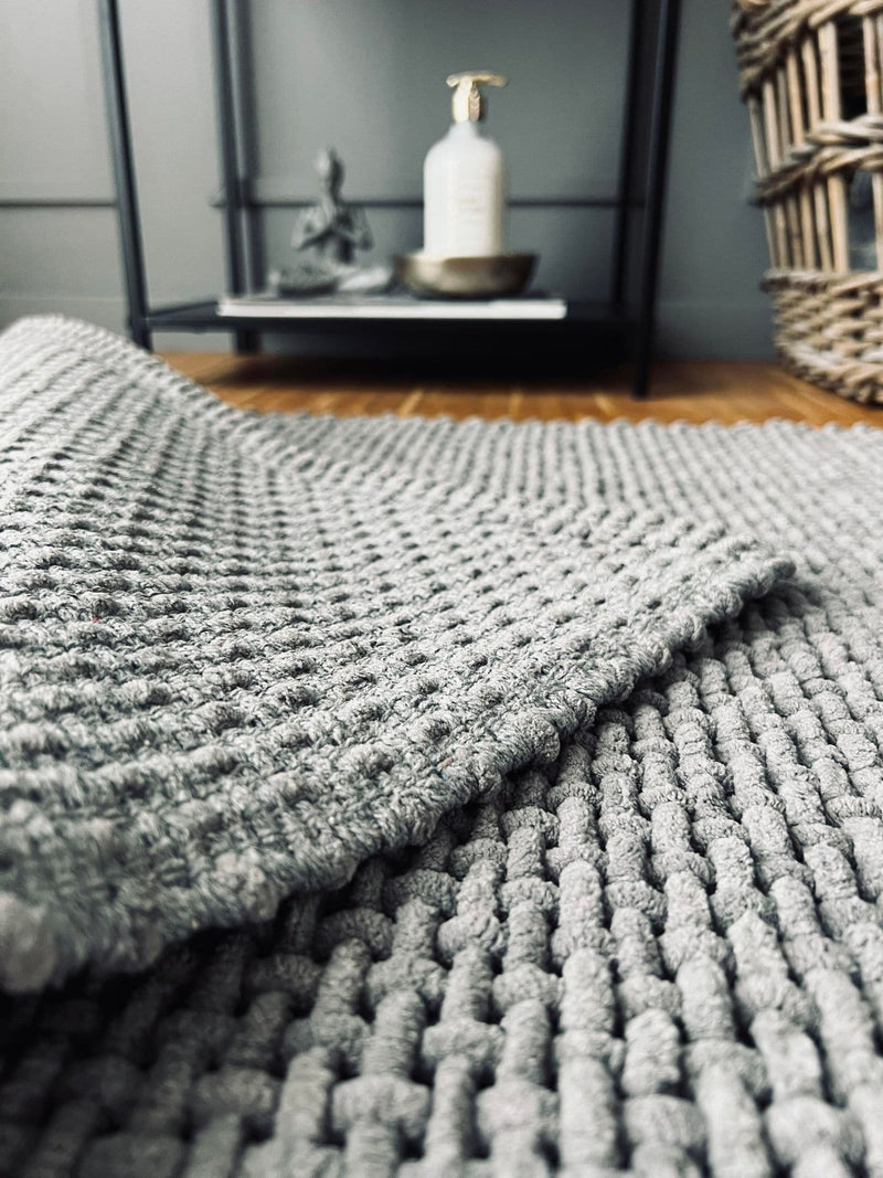 Bath Mat - Grey - 60x120cm