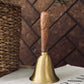 Bell - Golden - Wooden Handle