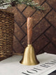 Bell - Golden - Wooden Handle