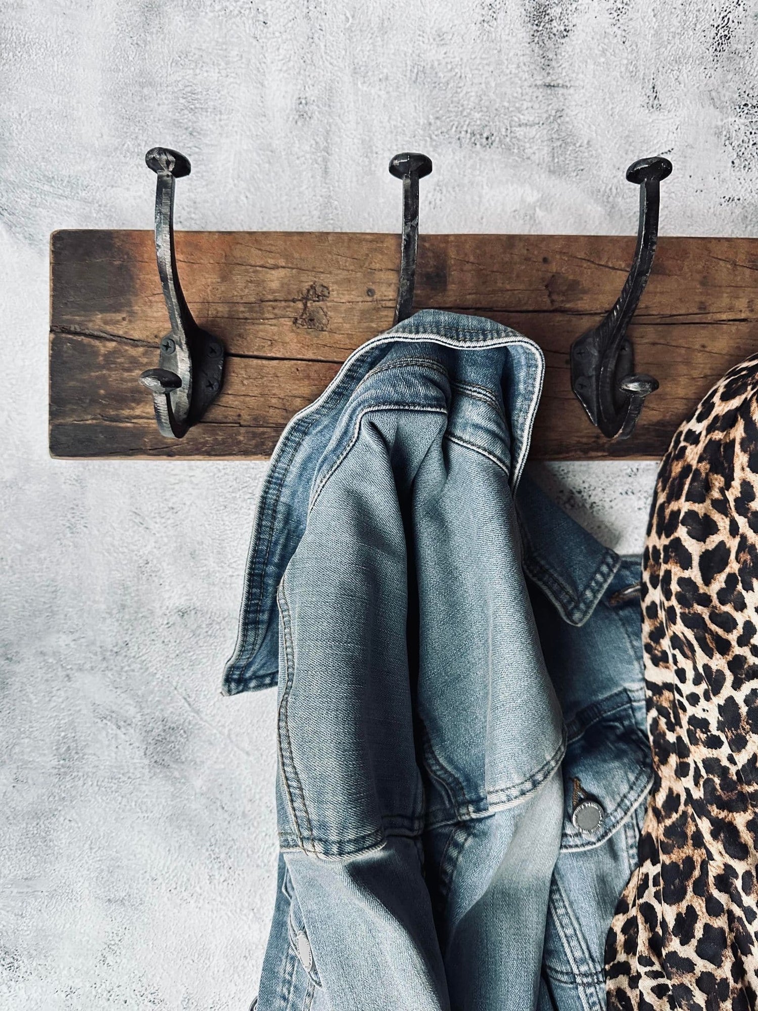 Coat Rack - Wood - Metal