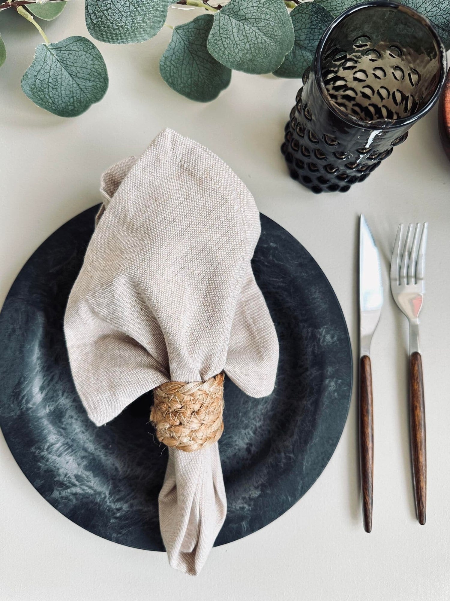 Napkin - Set/4 - Fabric - Sand