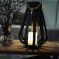 Lantern - Natural Colour - Solar - H34cm