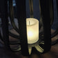 Lantern - Natural Colour - Solar - H34cm