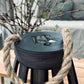 Lantern - Natural Colour - Solar - H34cm