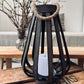 Lantern - Natural Colour - Solar - H34cm
