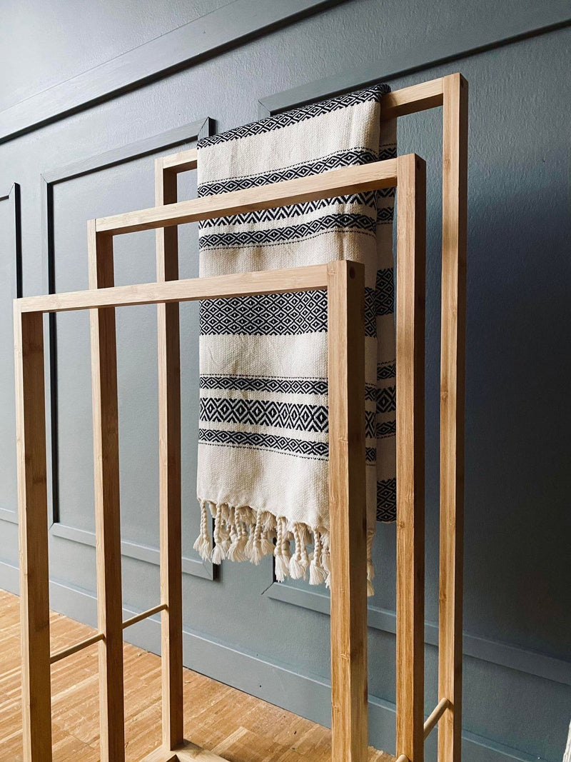Towel Rack - Bamboo