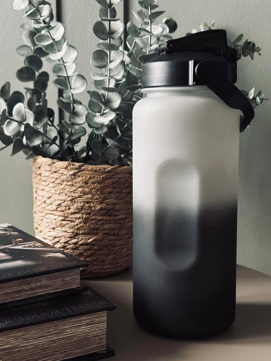 Sports Drinking Bottle - EVERYDAY - XXXL - 2000ML - Black/Grey