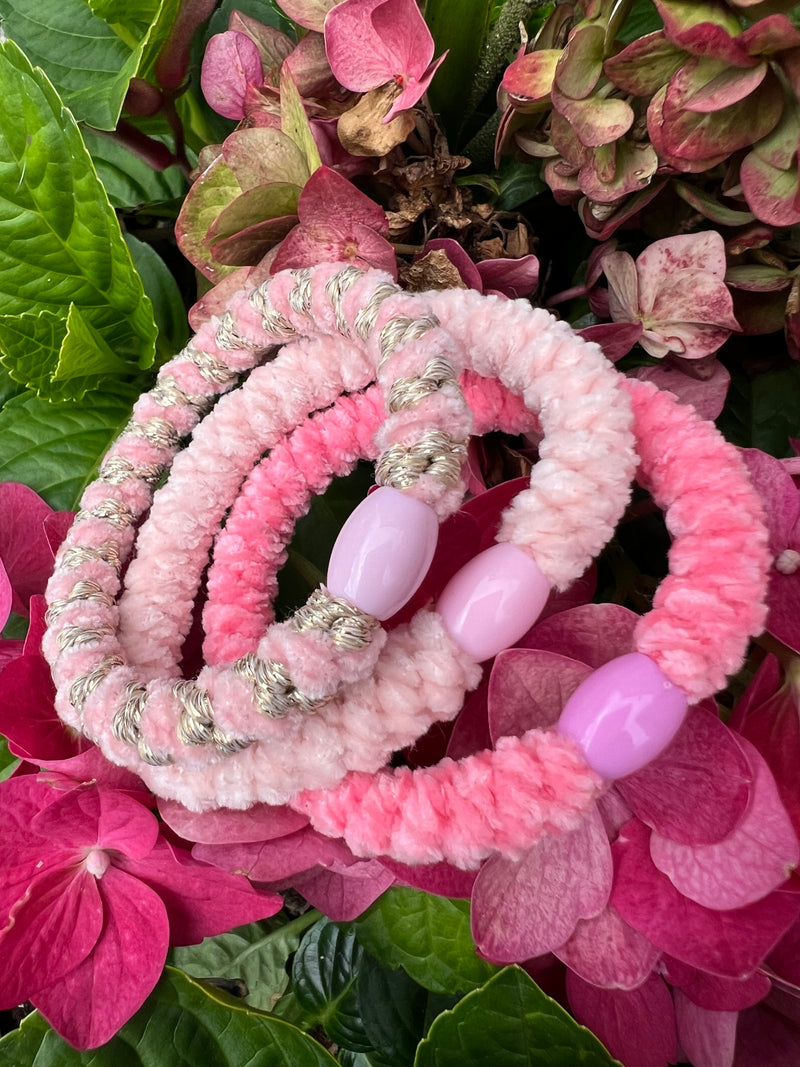 DANISH - Hair Tie - Supreme - Velvet - Bubblegum
