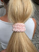 DANISH - Hair Tie - Supreme - Velvet - Soft Pink