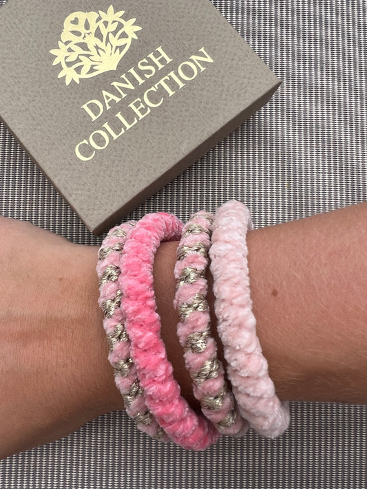 DANISH - Hair Tie - Supreme - Velvet - Bubblegum