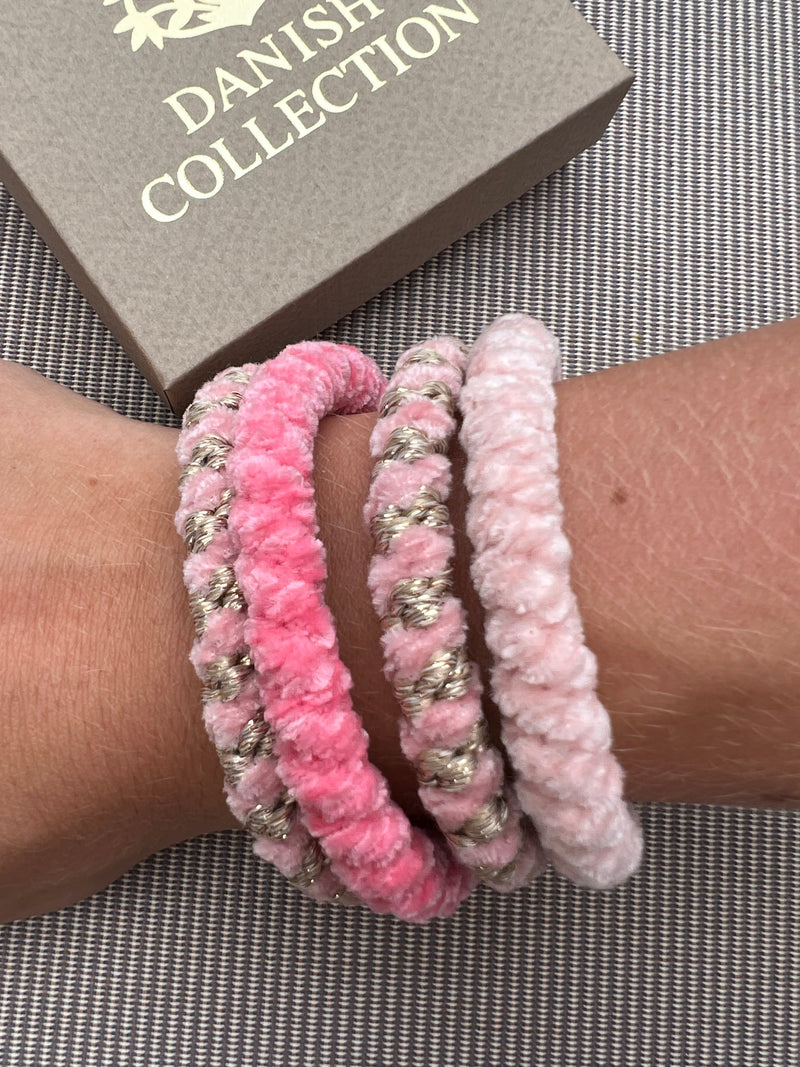 DANISH - Hair Tie - Supreme - Velvet - Bubblegum