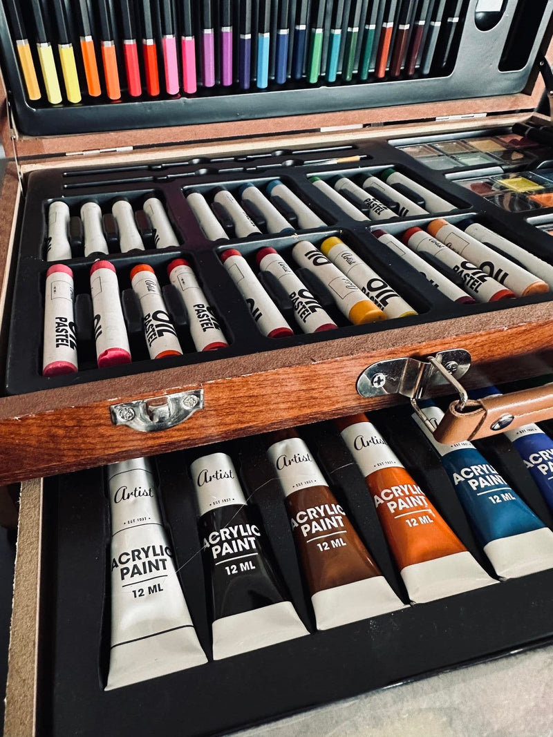 Paint Gift Suitcase Box  -  112 parts