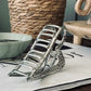 Hair Clip - Heart - Silver Plated