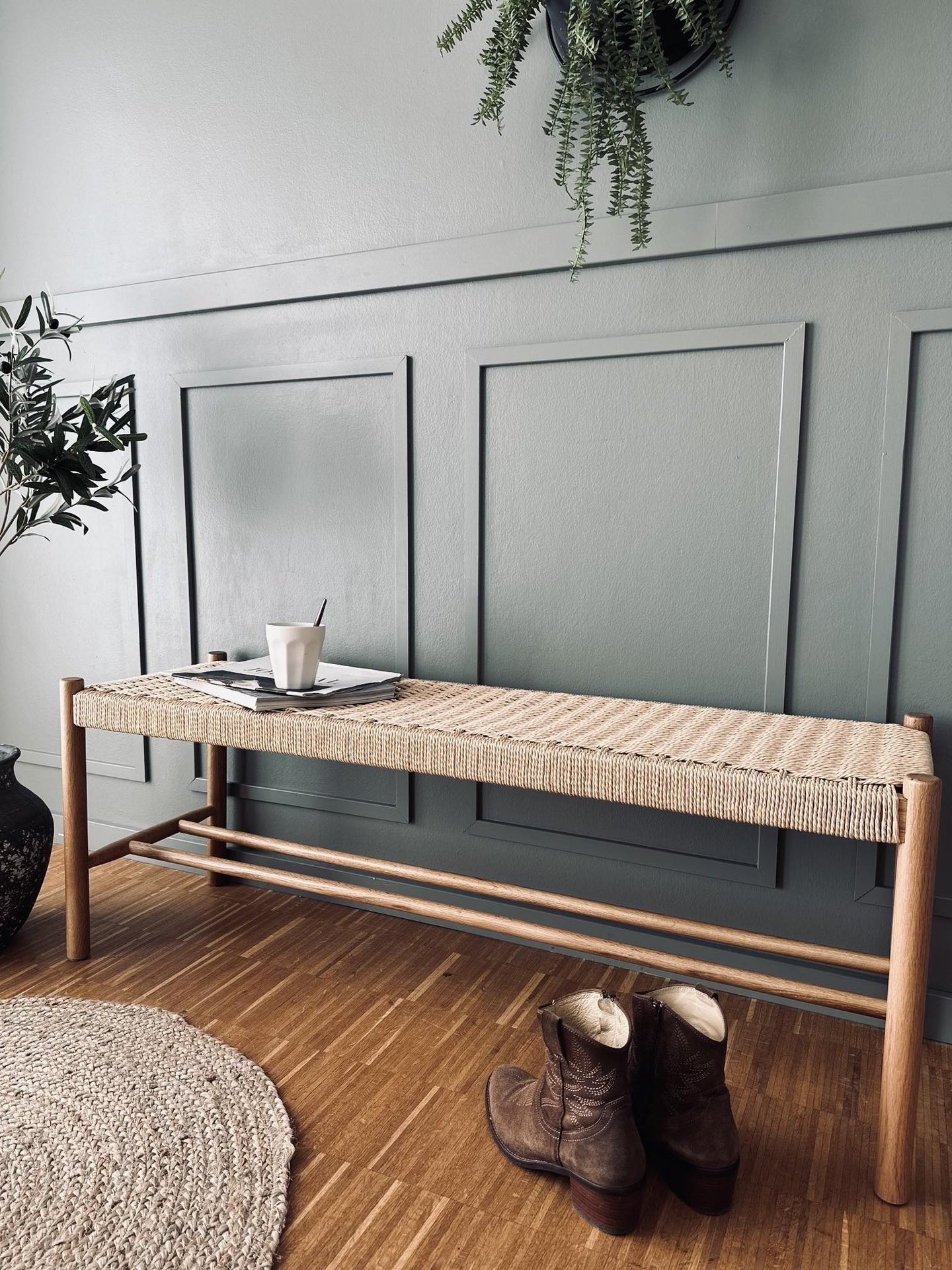 Bench - Beech Wood - L 120 cm