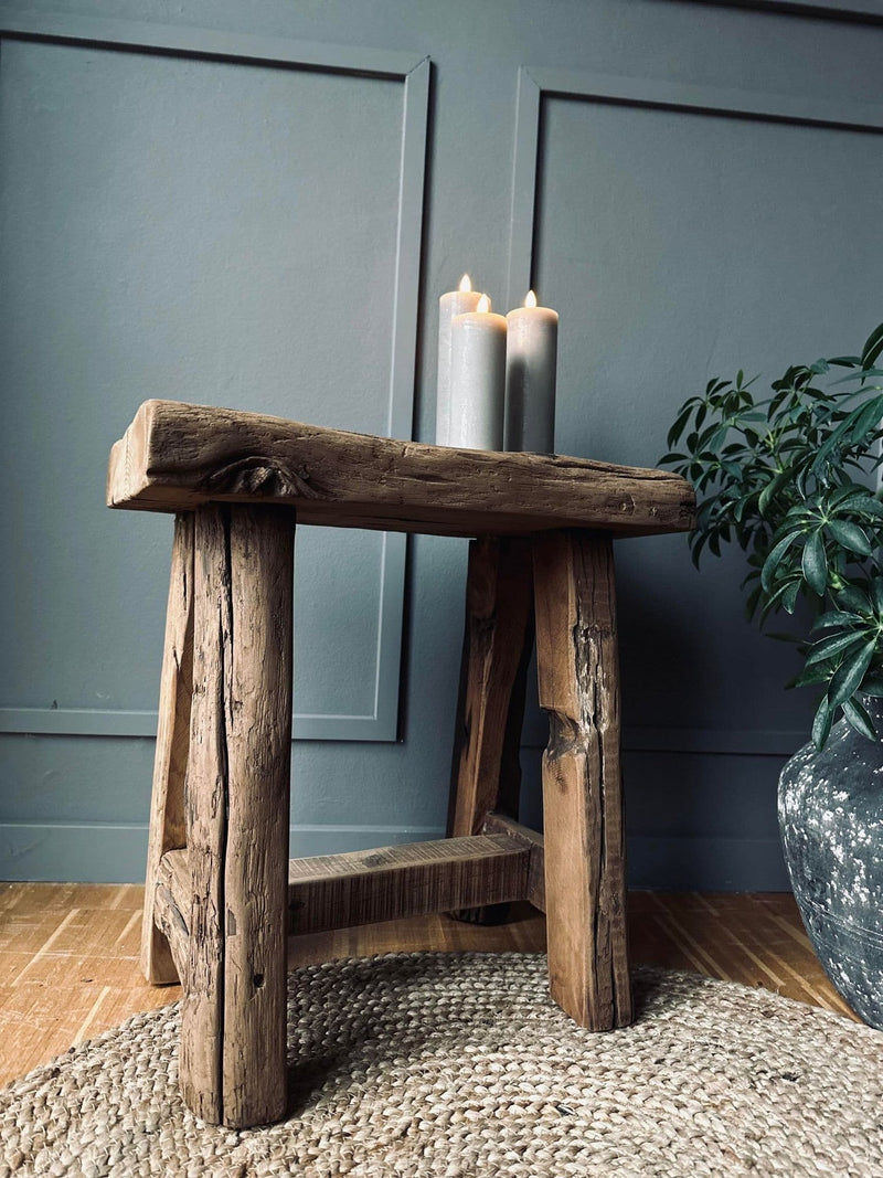 Stool - Reclaimed Wood