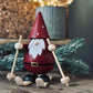 Christmas decoration - Santa On Ski - Wood