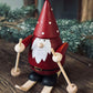 Christmas decoration - Santa On Ski - Wood